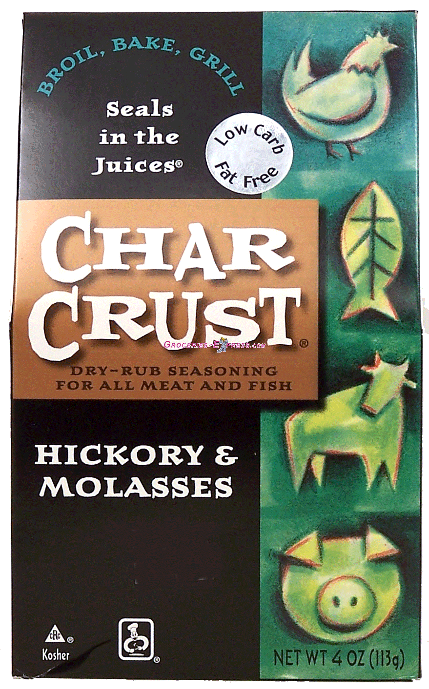 Char Crust hickory & molasses dry-rub seasoning for all meat and fish Full-Size Picture